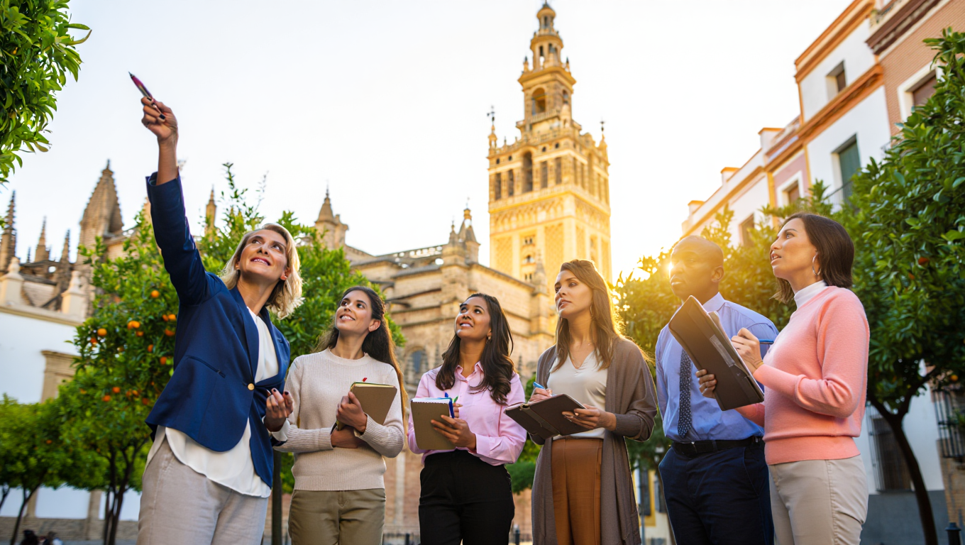 Heritage in Seville outdoor learning experience
